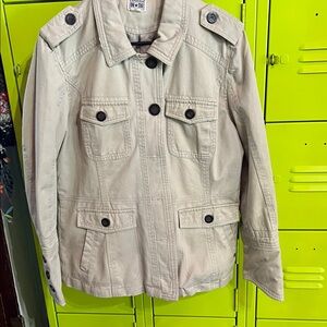 Converse Beige military jacket